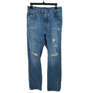 Levi's Women's Straight Leg Jeans Blue Size 28x30
